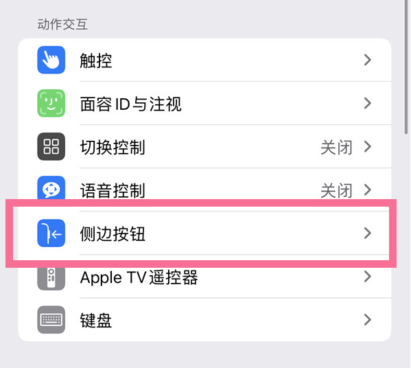 嘉禾苹果14维修店分享iPhone14 Plus侧键双击下载功能关闭方法 