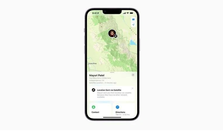 嘉禾苹果14维修分享iPhone14系列中 FindMy功能通过卫星分享位置方法教程 