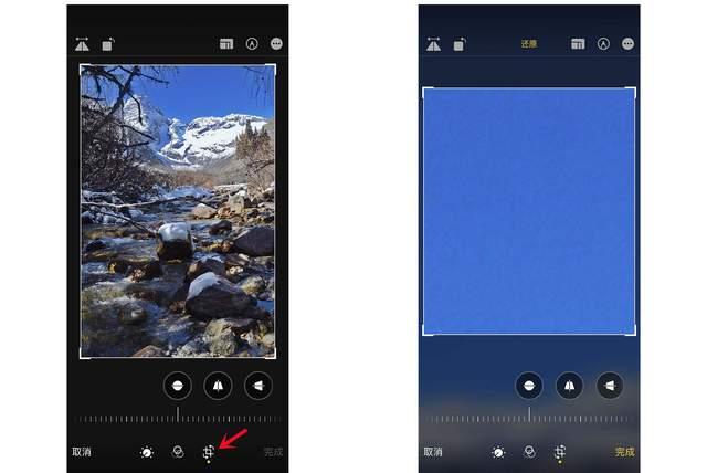 嘉禾苹果手机维修分享iPhone手机如何使用裁剪功能隐藏照片 