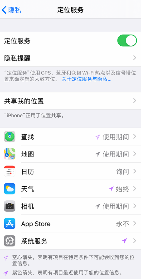 嘉禾苹果手机维修分享iPhone 状态栏中时间显示为蓝色图标是什么情况 